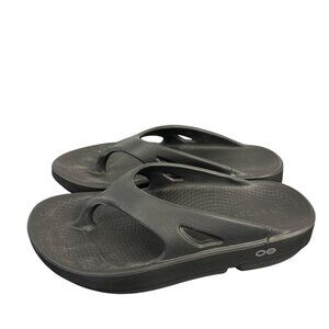Oofos Women's Ooriginal Sandals Flip Flops Black Unisex EU 38 Women’s 7
